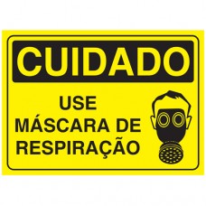 Sinalização SC33 Use Máscara de Respiração
